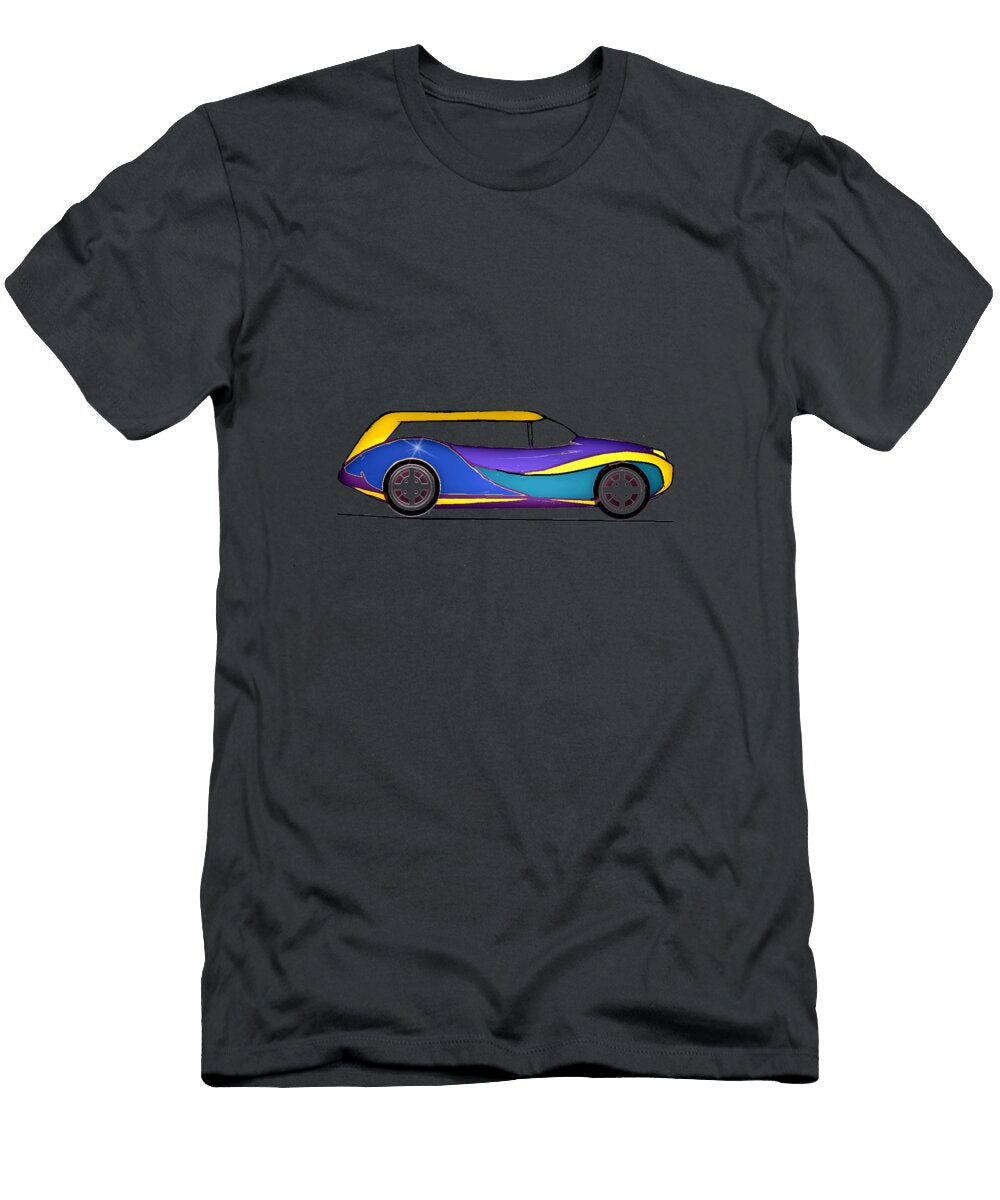 Yellowblue Sedan 2024 Thomas Diaz T-Shirt