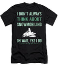 Yes I Do Snowmobiling Snowmobile Petrona Romero T-Shirt