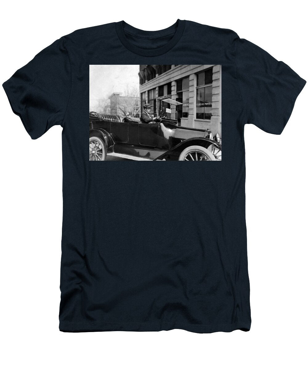 Young Chauffeur Oklahoma City 1917 War Is Hell Store T-Shirt