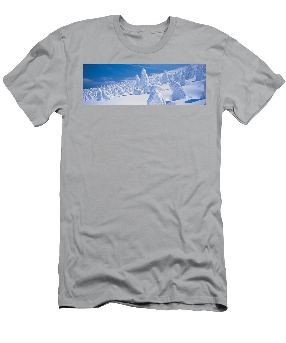 Zao Yamagata Japan Panoramic Images T-Shirt